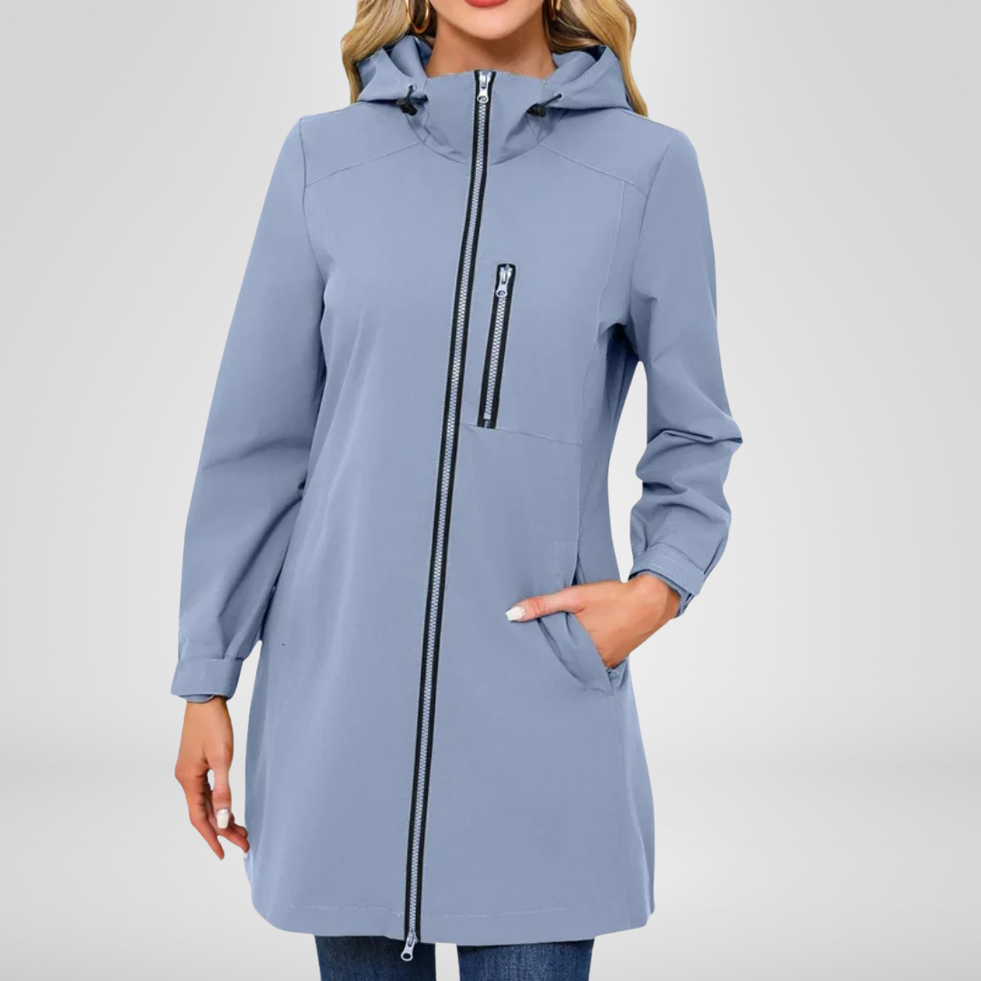 Agnessa | Waterproof Long Jacket