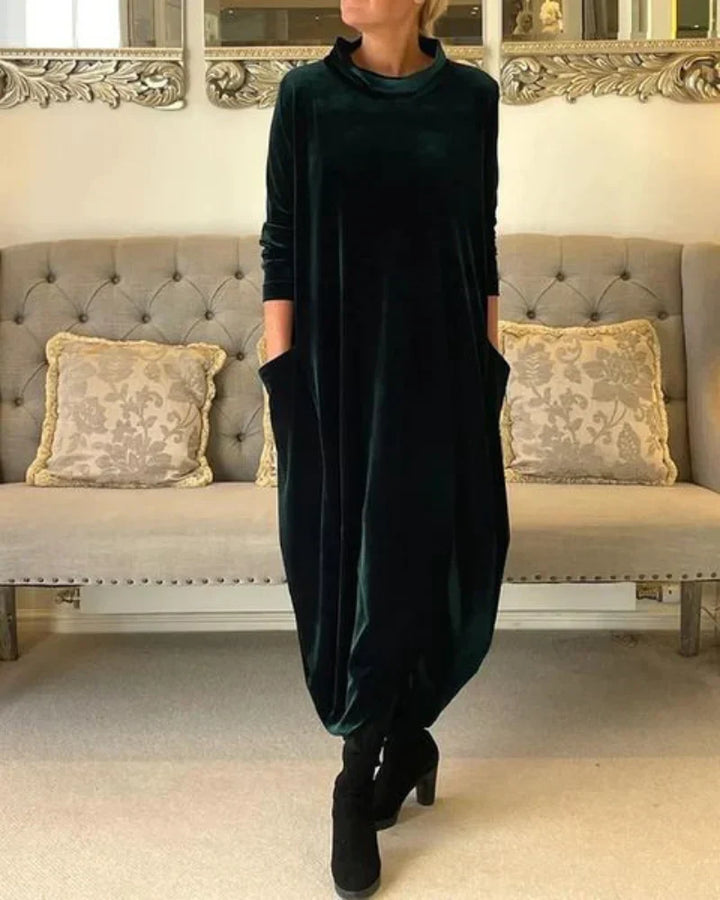 Arianna™ | Elegant Velour Dress