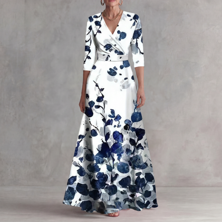 Emily Luxury Floral Dress