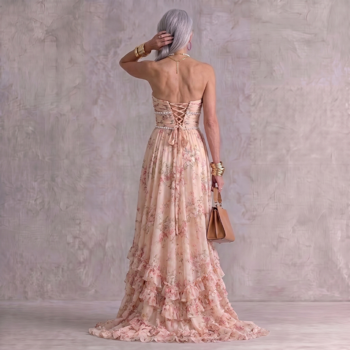 Amalfi Sleeveless Floral Maxi Dress