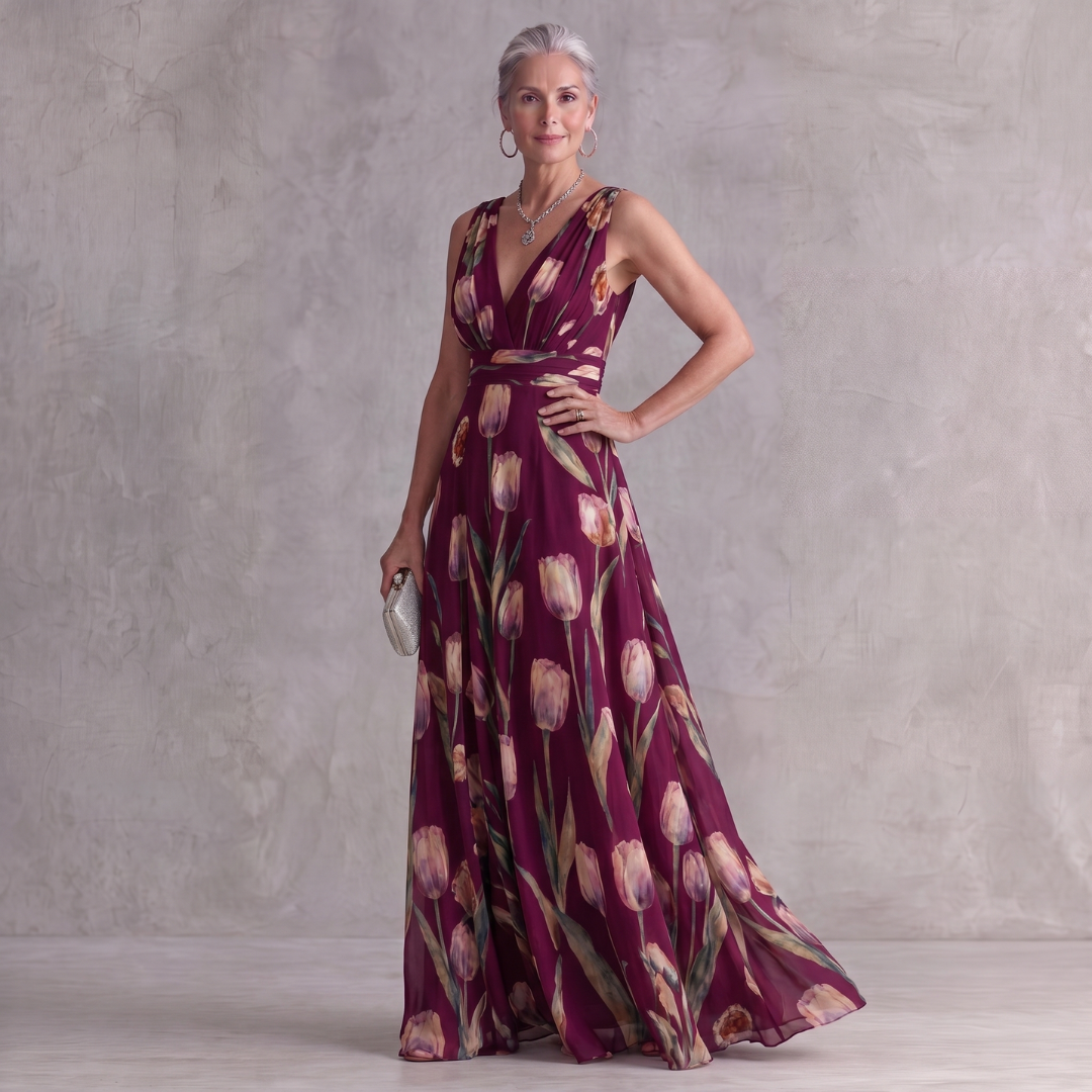 Victoria Tulip Wedding Guest Dress