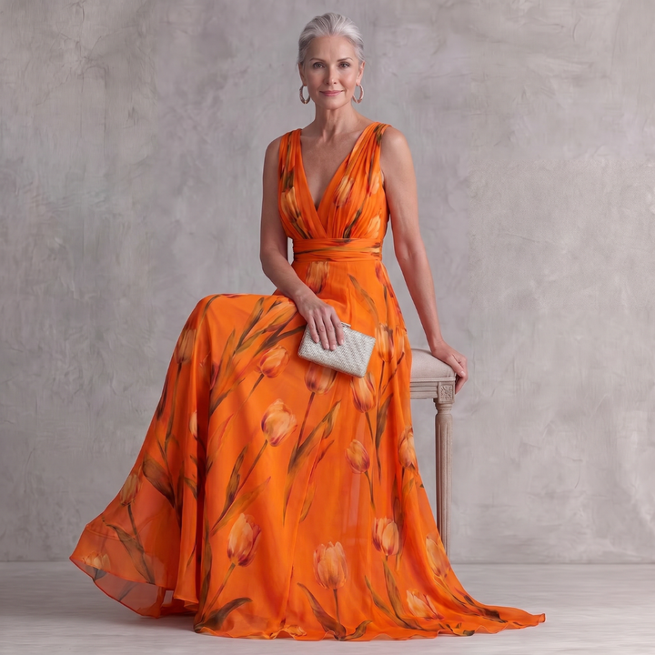 Victoria Tulip Wedding Guest Dress