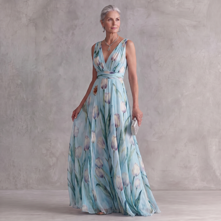 Victoria Tulip Wedding Guest Dress