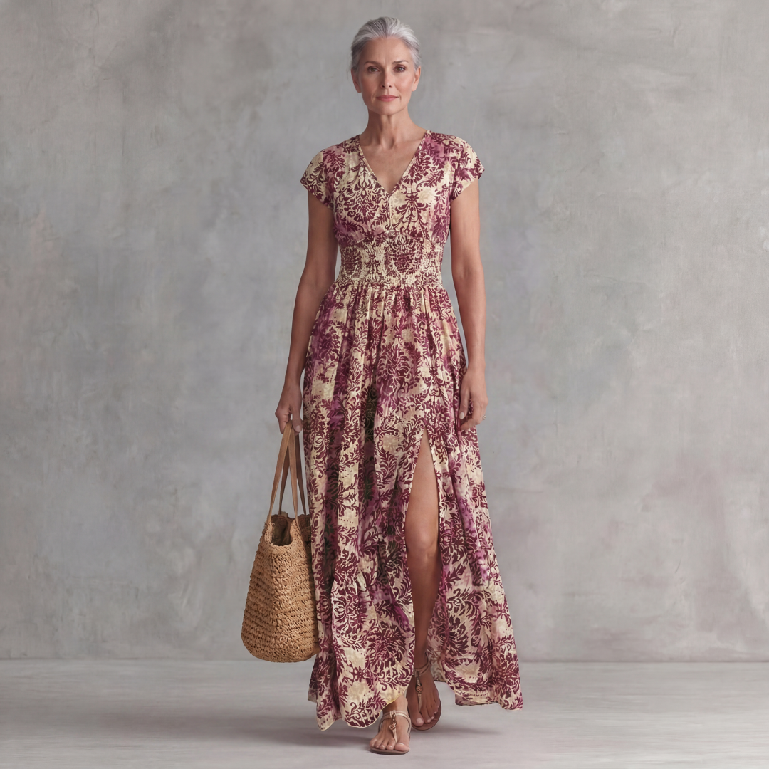 Summer Bohemian Style Printed Dress