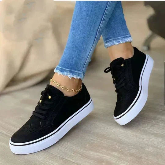 Maeva | Orthopedic Lace-up Sneakers