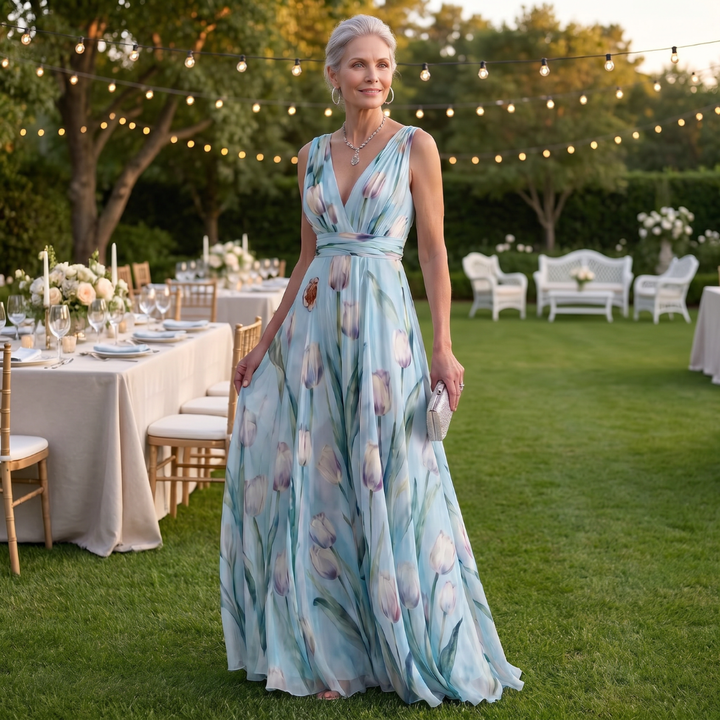 Victoria Tulip Wedding Guest Dress