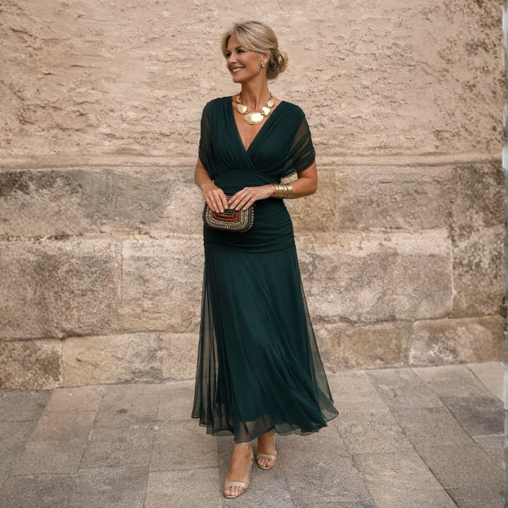 Mikaela Off-Shoulder Maxi Dress