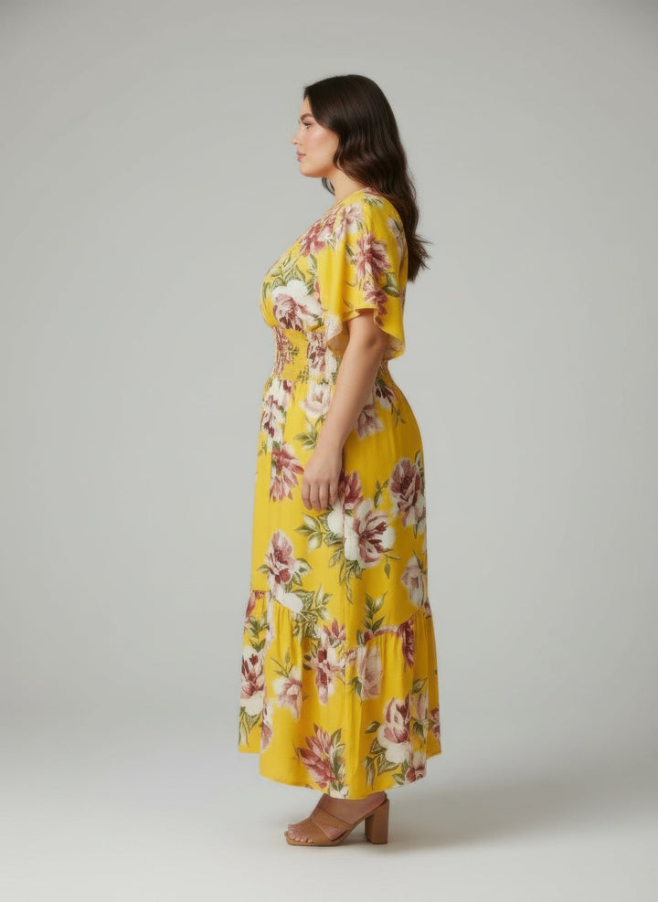 Gabrielle Floral Dress