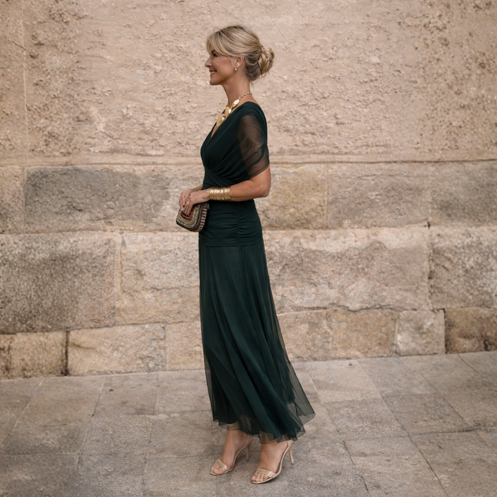 Mikaela Off-Shoulder Maxi Dress
